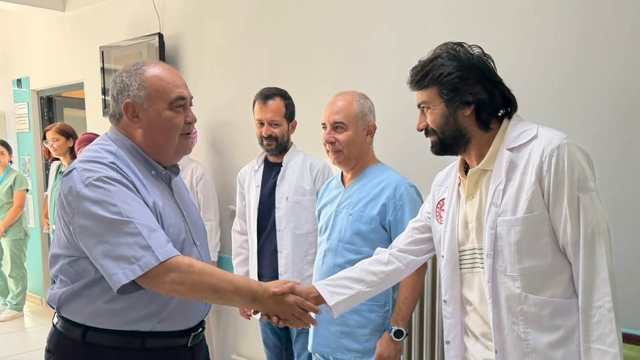 Milletvekilinden aile sağlık merkezinin yeni binasında inceleme