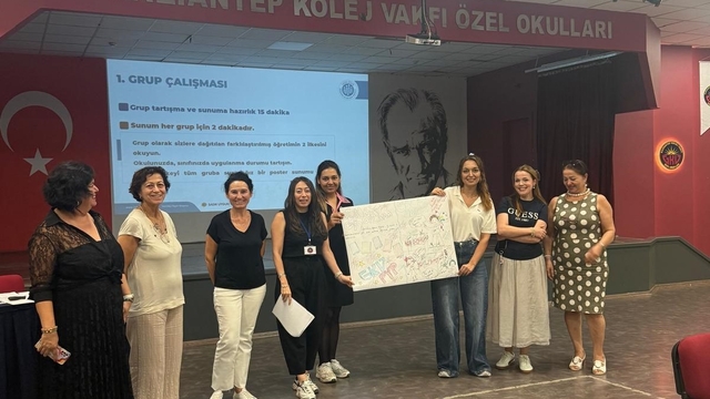 Gaziantep Kolej Vakfı'nda farklılaştırılmış eğitim atölyesi