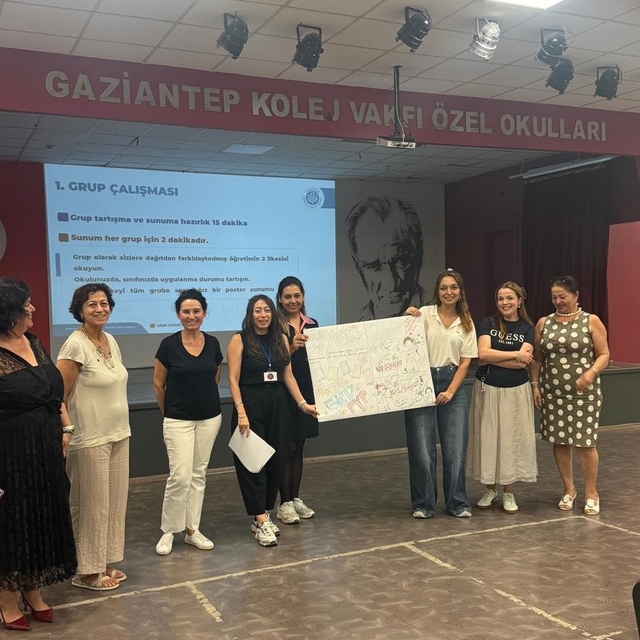 Gaziantep Kolej Vakfı'nda farklılaştırılmış eğitim atölyesi