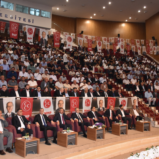 MHP Grup Başkanvekili Akçay, Şırnak'ta partisinin il kongresinde konuştu: