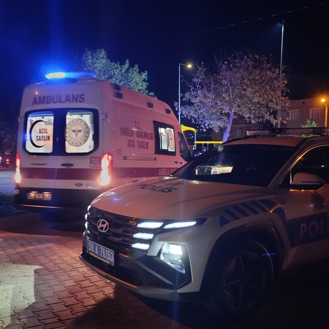 Tekirdağ'da silahlı kavgada bir kişi yaralandı