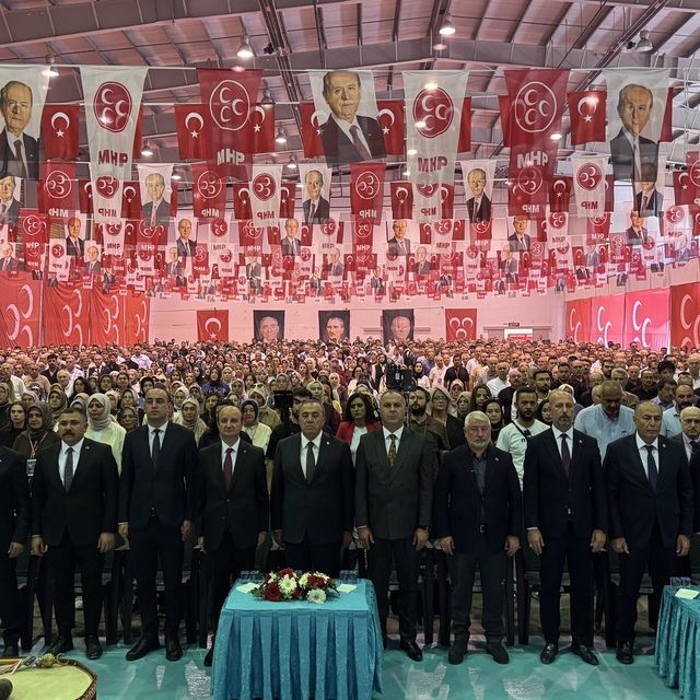 MHP Çorum İl Başkanlığı 15. Olağan Kongresi yapıldı