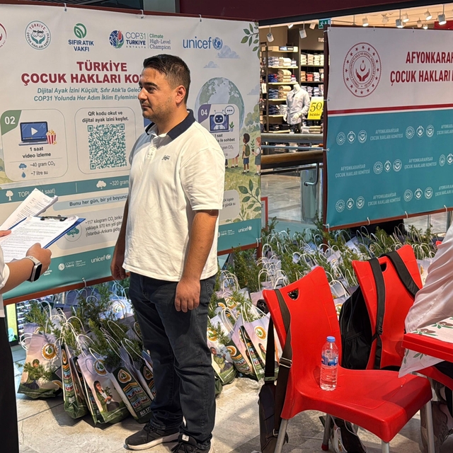 Afyonkarahisar'da çevre ve iklim değişikliği konusunda farkındalık etkinliğ...