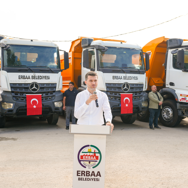 Erbaa Belediyesi araç filosunu genişletti