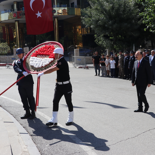 Siirt'te "14 Eylül Şeref Günü"nün 110. yıl dönümü törenle kutlandı