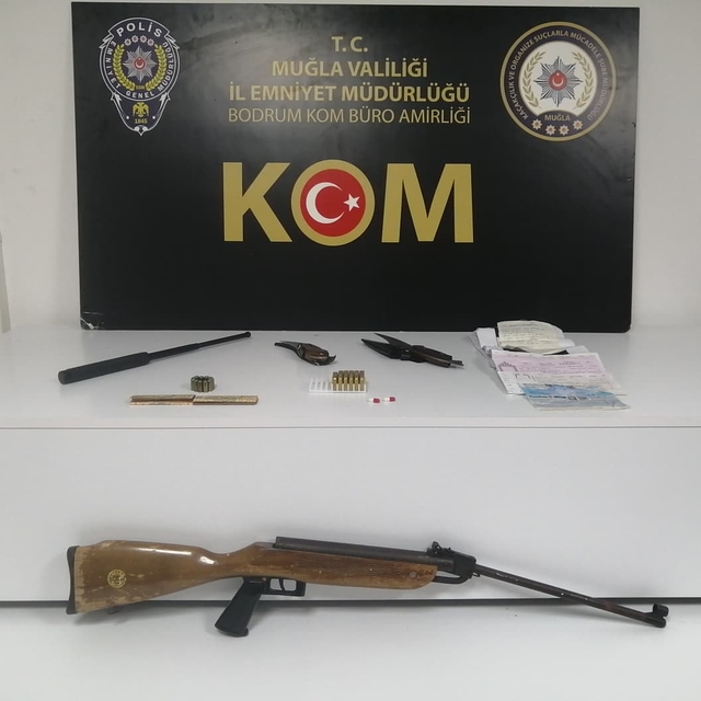 Bodrum'da "Sokaklar Güvende" operasyonunda 7 zanlı yakalandı