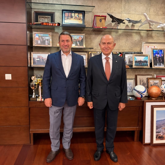 Siirt TSO Başkanı Kuzu'dan Limak Holding onursal başkanı Özdemir'e ziyaret