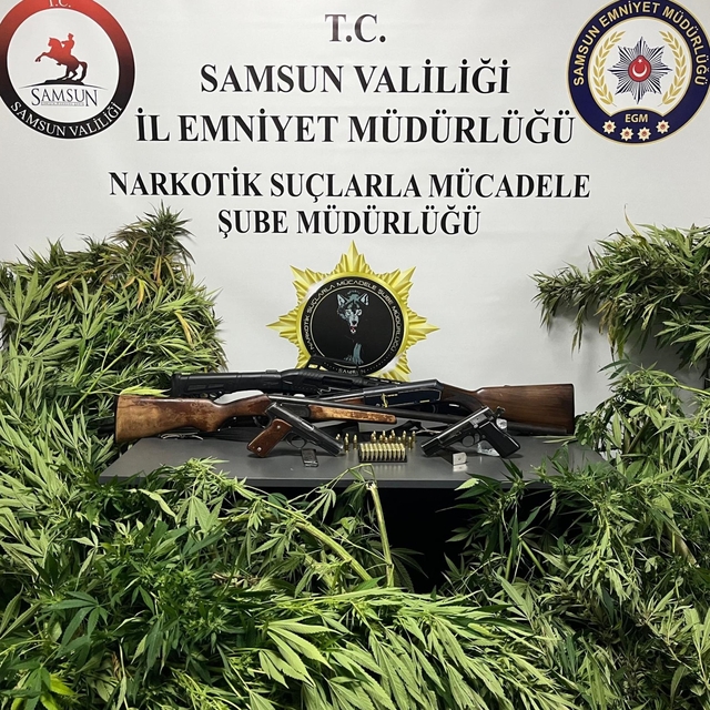 Samsun'da uyuşturucu operasyonlarında 7 zanlı yakalandı