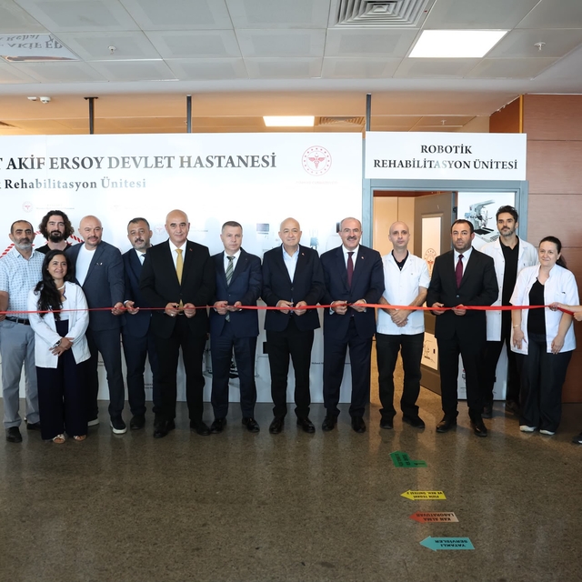 Çanakkale'de robotik yürüme rehabilitasyon cihazı hizmete alındı