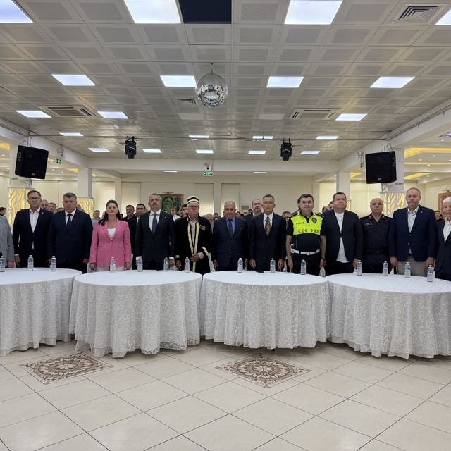 Edirne'de Ahilik Haftası kapsamında şet kuşanma töreni düzenlendi