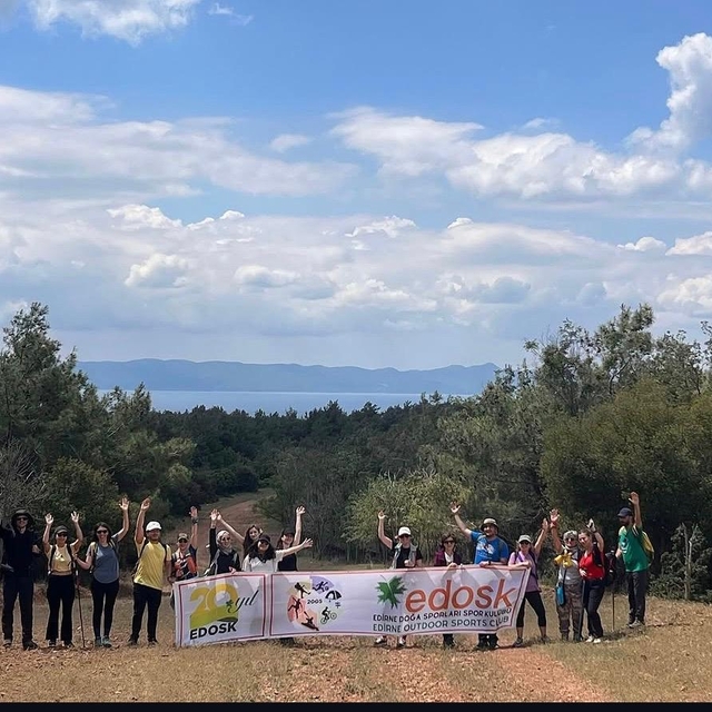 EDOSK, Saros Körfezi'nde deniz kayağı rotaları oluşturuyor