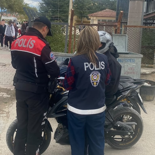 Kastamonu'da 145 okul çevresinde denetim yapıldı