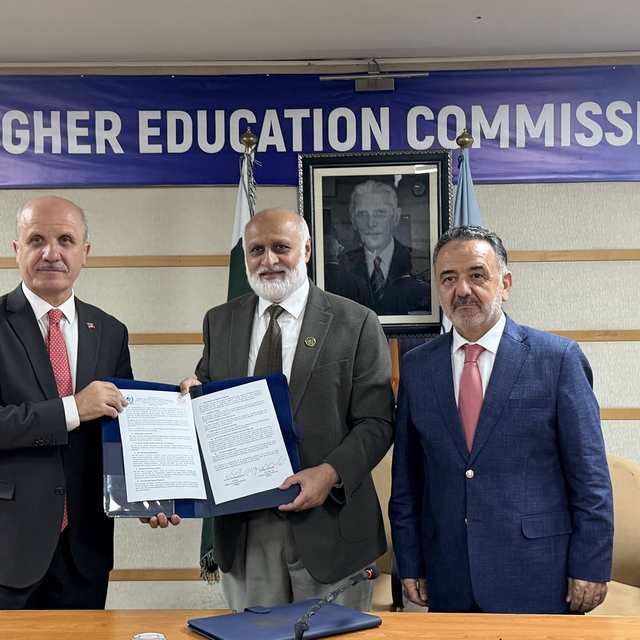 Türk üniversitelerinden Pakistan'da yükseköğretimde işbirliği hamlesi