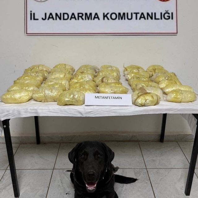 Hakkari'de yabancı plakalı tırda 21 kilo 700 gram sentetik uyuşturucu ele g...