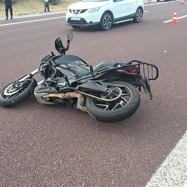 Bursa'daki trafik kazasında motosiklet sürücüsü hayatını kaybetti