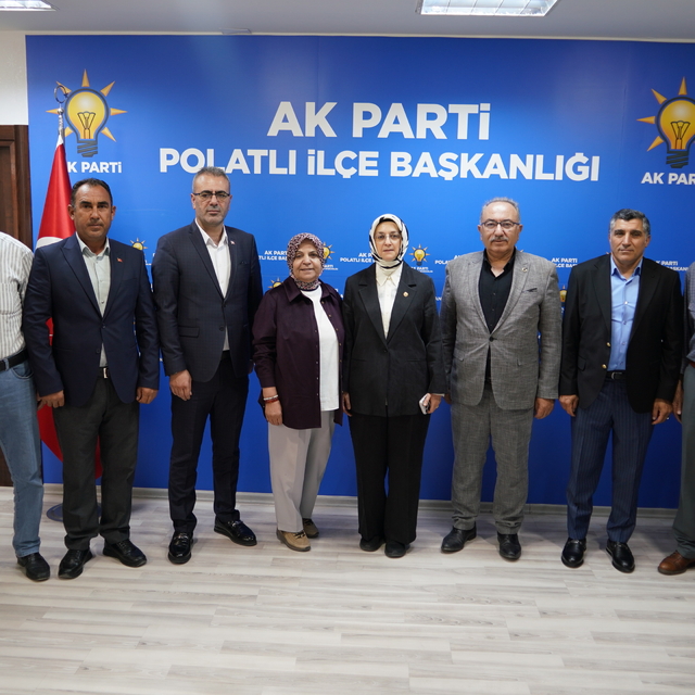 AK Parti Ankara Milletvekili Çam, Polatlı'da saha ziyaretinde bulundu