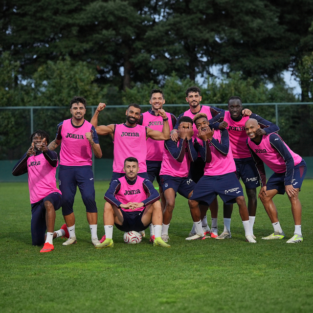Trabzonspor, Galatasaray maçının hazırlıklarını sürdürdü