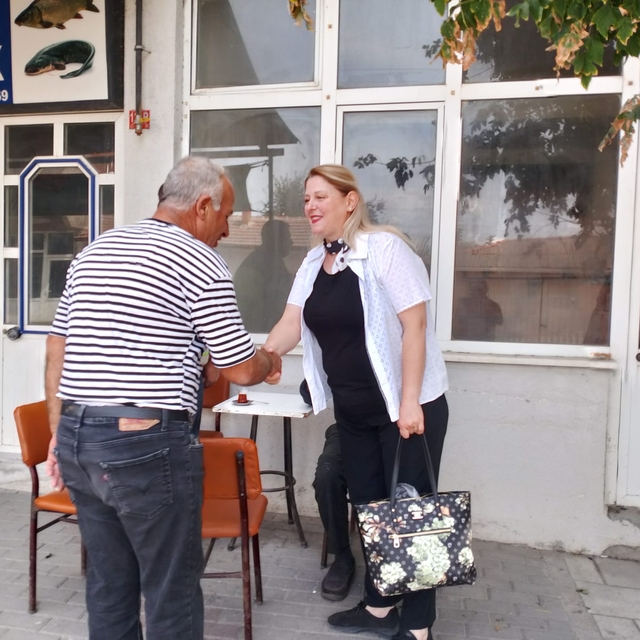 CHP Edirne İl Başkanı Becan'dan Küplü Belediye Başkanı Altay'a ziyaret