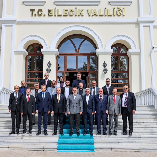 Bilecik Valisi Sözer, 39. Ahilik Haftası dolayısıyla misafirlerini kabul et...