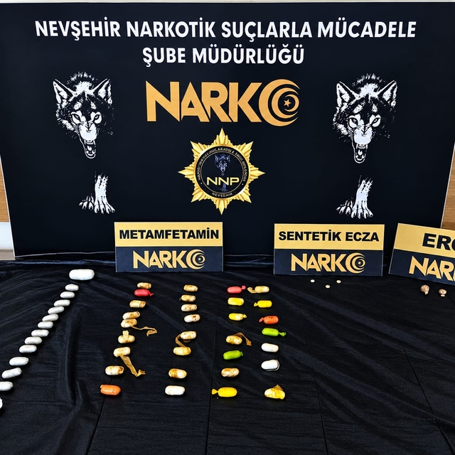 Nevşehir'de midesinde uyuşturucu kapsülleri bulunan kişi hastanede öldü