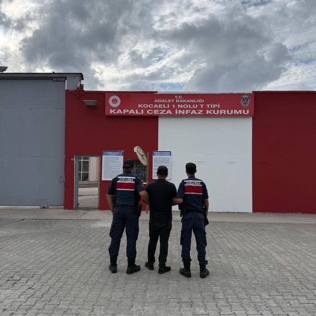 Kocaeli'de aranan hükümlü yakalandı
