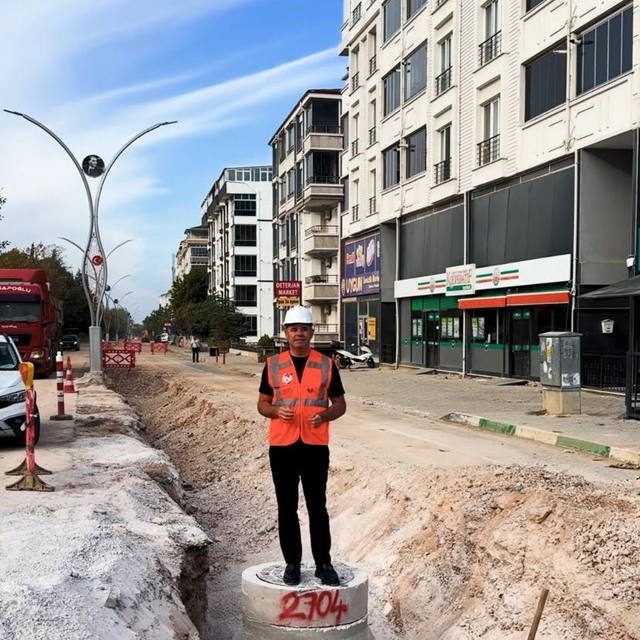 Kırklareli Belediye Başkanı Bulut, altyapı çalışmalarını inceledi