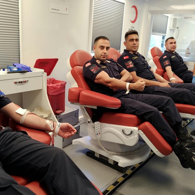 Kale'de kan bağışı kampanyası düzenlendi