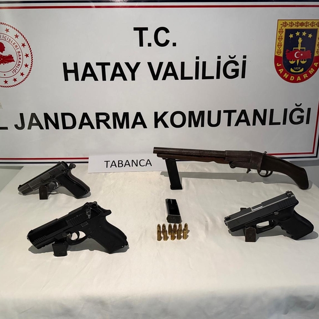 Kırıkhan ilçesinde silah operasyonunda yakalanan zanlı tutuklandı
