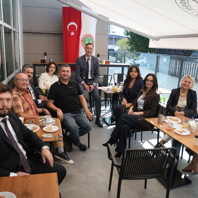 Tekirdağ Adliyesinde avukatlar için Baro Teras Kafe açıldı