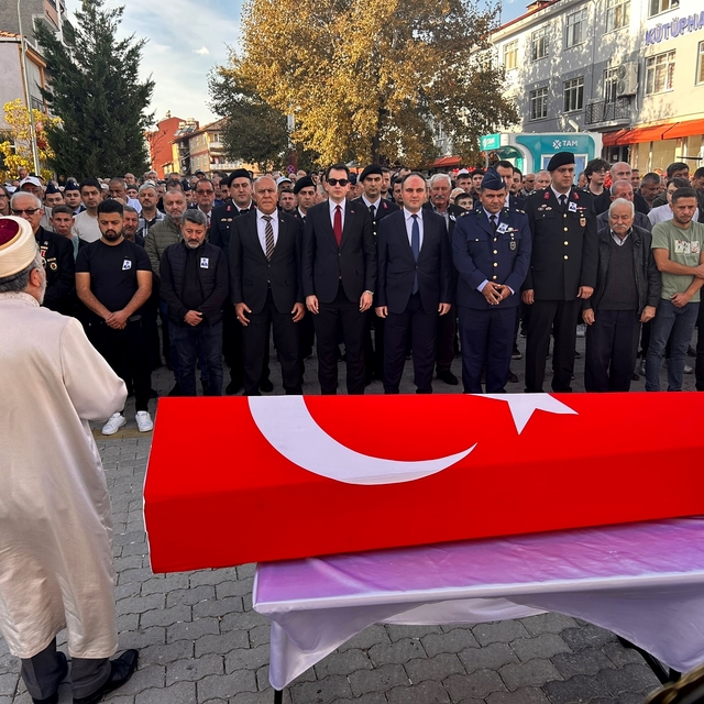 Kıbrıs gazisi Mehmet Şener, Kütahya'da son yolculuğuna uğurlandı