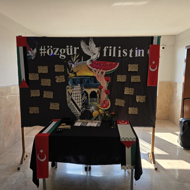 Aksaray'da "Filistin Sokağı" sergisi açıldı