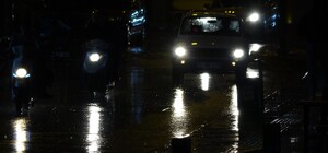 Kilis'te kuvvetli yağış etkili oldu