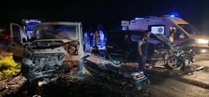Manisa’da zincirleme kaza: 5 yaralı