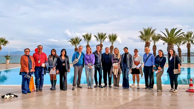 Çeşme'nin termal zenginliği İskandinav gazetecilere tanıtıldı