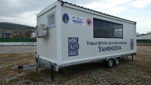 Tokat'ta dayanışma taziye aracına dönüştü
