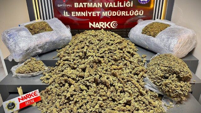 Batman'da uyuşturucu operasyonları: 7 tutuklama