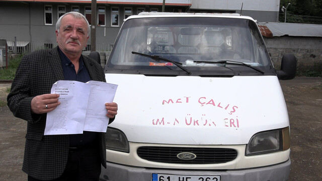 Trabzon dışına hiç çıkarmadığı kamyonetine İstanbul'da geçiş ihlali cezası geldi