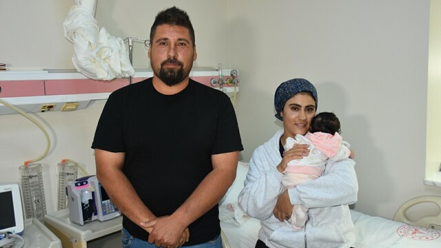 Alya bebek, 41 gün sonra annesine kavuştu