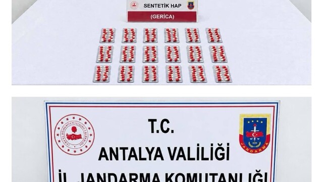 Antalya'da uyuşturucu operasyonunda 3 şüpheli tutuklandı
