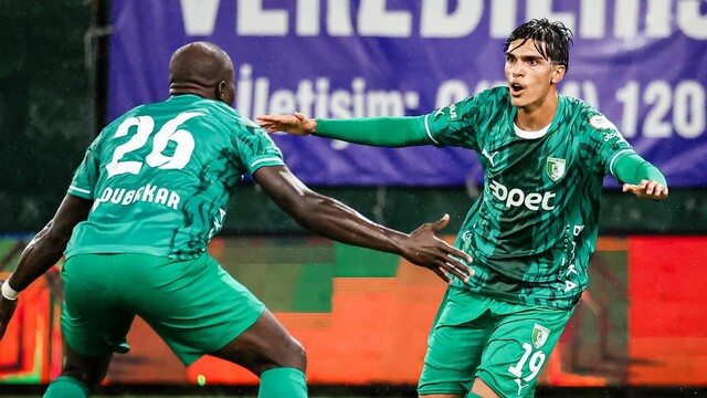 Bodrum FK'da Berkay'ın siftah sevinci