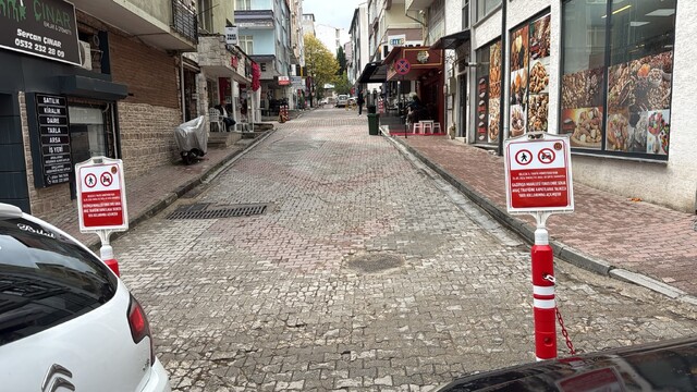 Bilecik'te bir sokak daha araç trafiğine kapatıldı