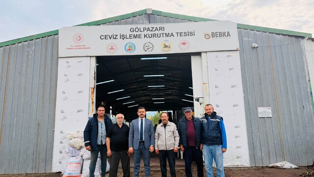 Bu tesiste yılda 400 ton ceviz kurutuluyor