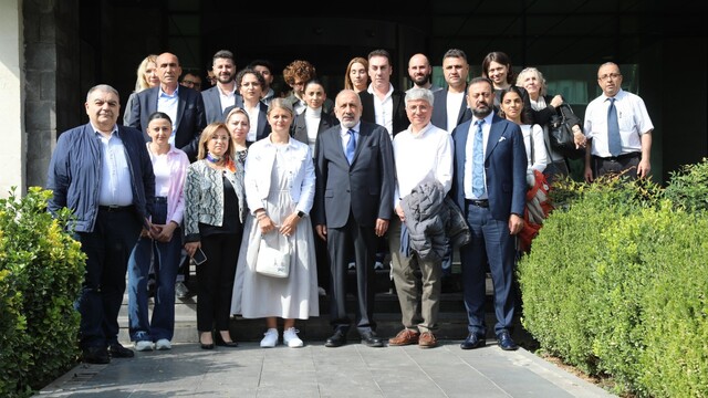 Ermenistan heyetinden DTSO'ya ziyaret: ''Dostluk ve ticaret için her türlü işbirliğine hazırız''
