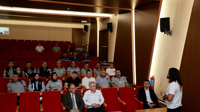 Talas'ta zabıta ve güvenliğe terör eğitimi