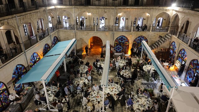 UNESCO müzik şehirleri toplantısı Tarihi Barutçu Hanı'nda sıra gecesiyle sona erdi