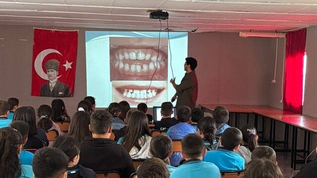 Karapınar'da öğrencilere sağlıklı yaşam eğitimi