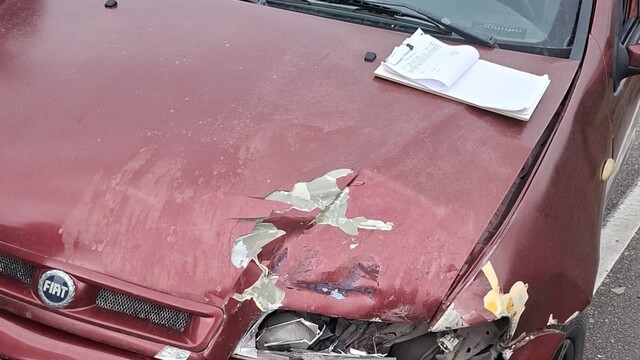 Sinop'ta iki otomobilin çarpıştığı kazada 1 kişi yaralandı