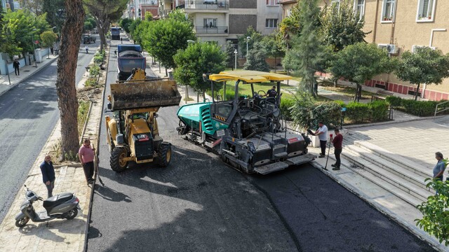 Salihli'de iki mahalleyi birbirine bağlayan Ferah Caddesi yenileniyor