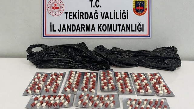 Malkara'da uyuşturucu operasyonu: 168 hap ele geçirildi, 1 şüpheli tutuklandı