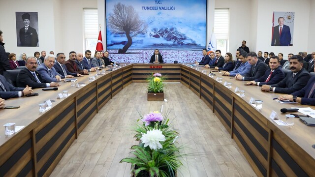 Tunceli'de 17,8 milyar liralık yatırım